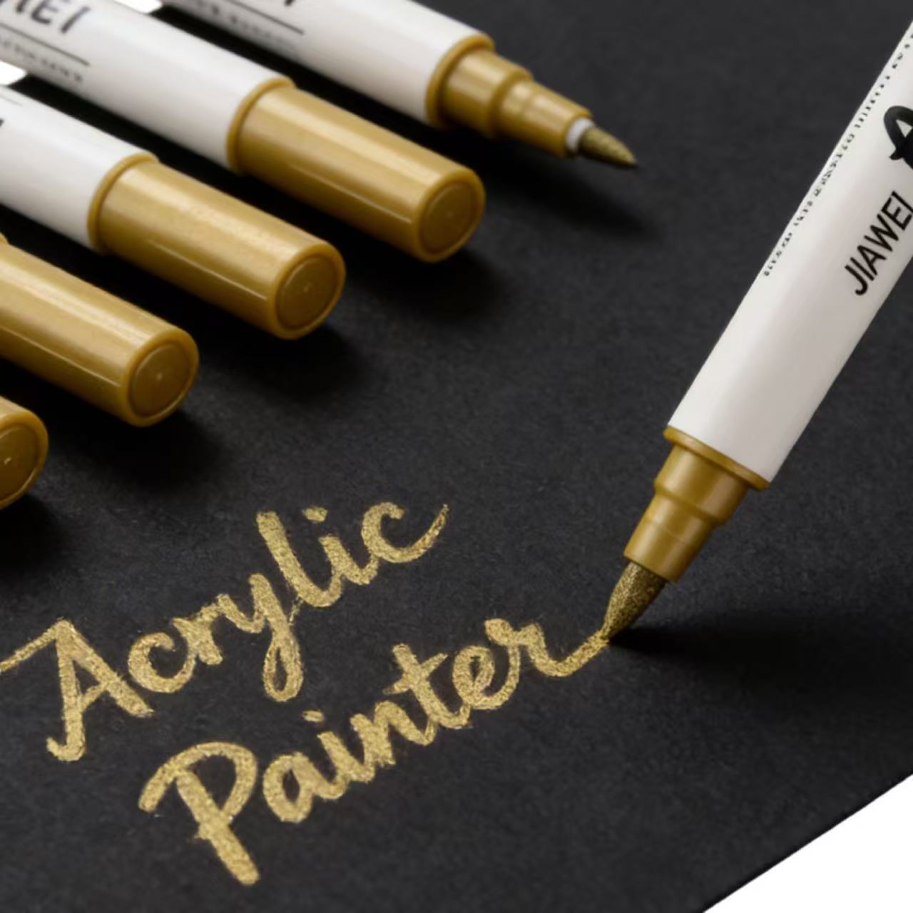 Copic Marker Classic - 5 Stück Goldene Acryl-Farbmarker mit Doppelspitze,