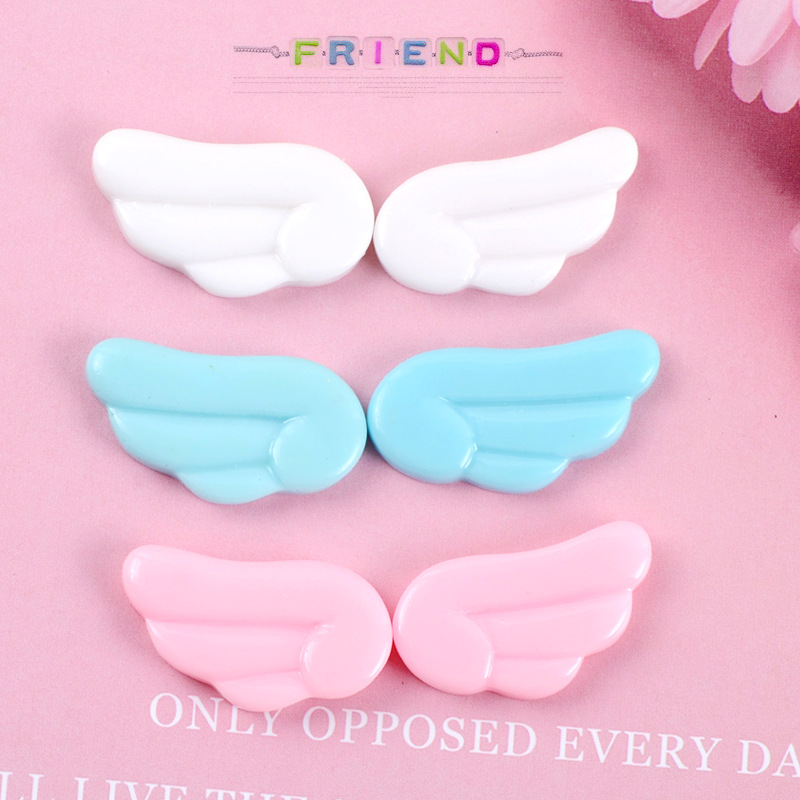 Craft Embellishments - 10PCS Kawaii Nette Engel Flügel Flatback