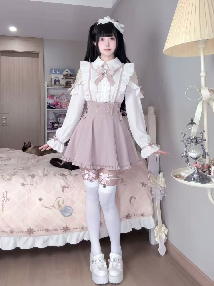 Japanisches Sweet Lolita 2-Tei – Elastic Lace Trim Bewertung und Preis