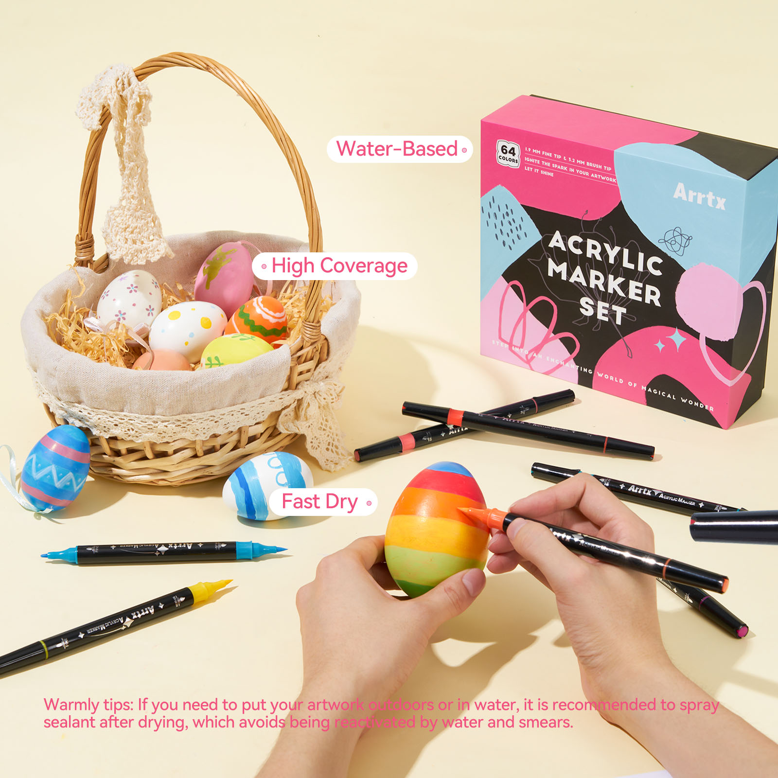 Arrtx 64-Farben-Acryl-Farbstif – Copic Marker Classic Bewertung und Preis